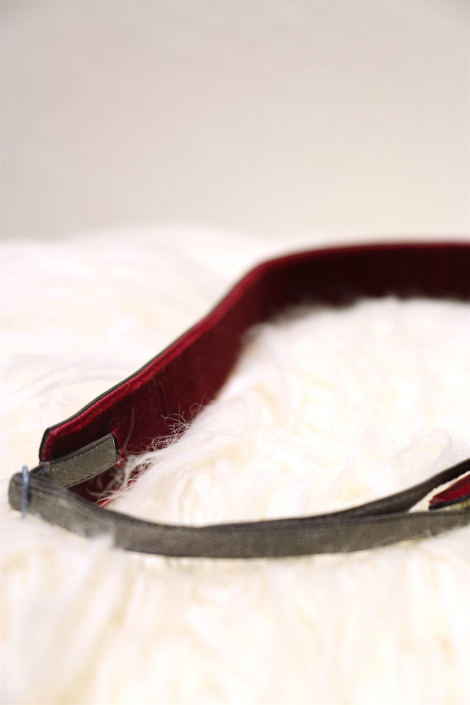 Velvet & Vegan Leather Reversible, Adjustable Headbands in a Variety of Colors