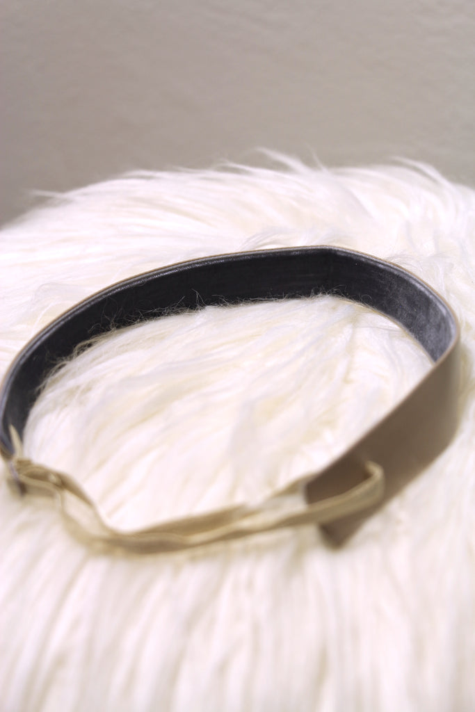 Velvet & Vegan Leather Reversible, Adjustable Headbands in a Variety of Colors